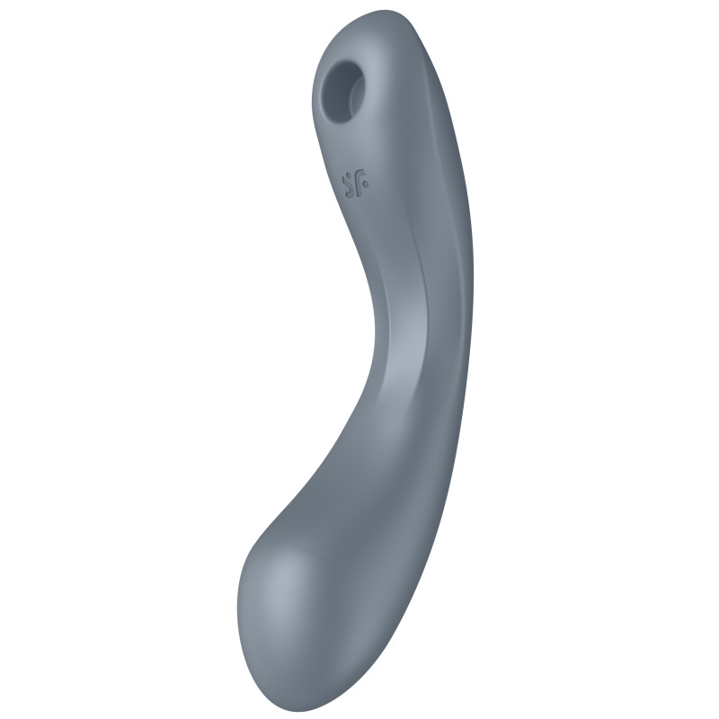 Satisfyer Stimulateur de clitoris Curvy Trinity 1 Satisfyer Gris